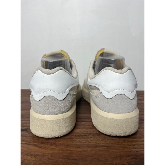 New Balance CT302 White Gray Suede Canvas Men's 9 Neutral Streetwear Casual - Picture 4 of 10